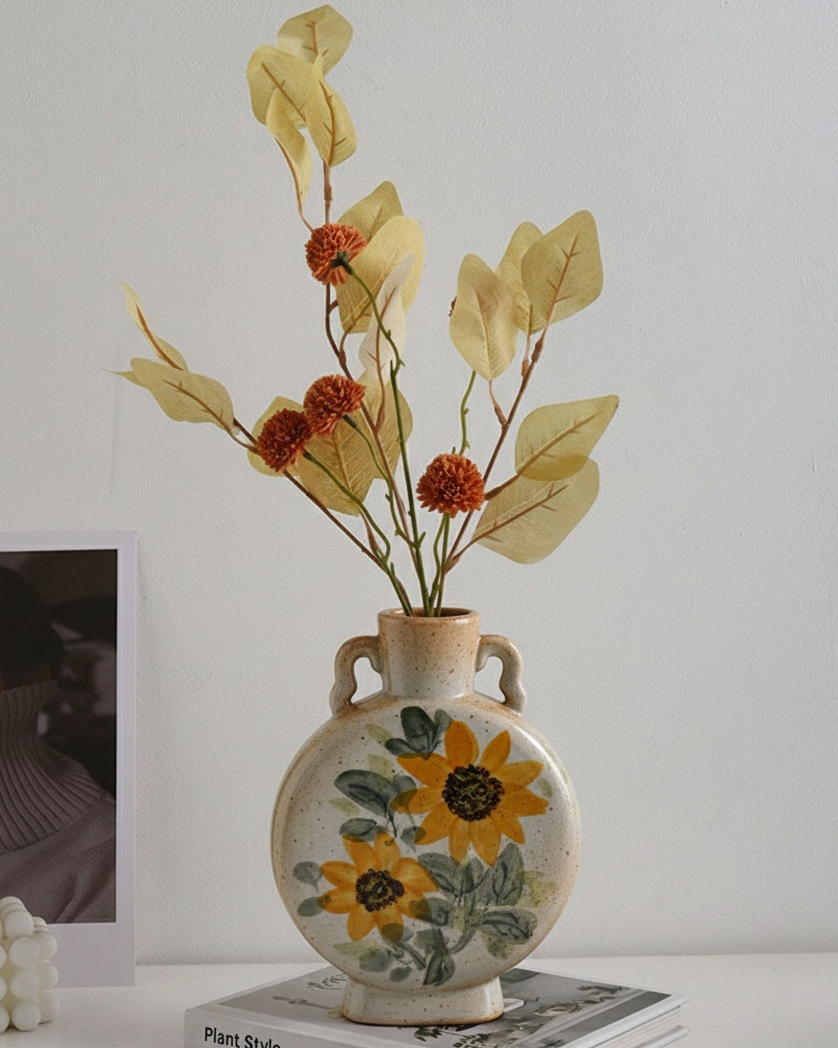 Sunbloom Ceramic Vase 