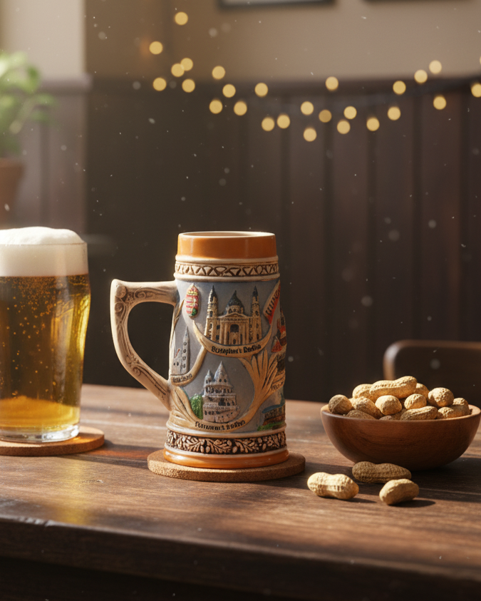 Hungary Royal Vintage Stein Beer Mug 