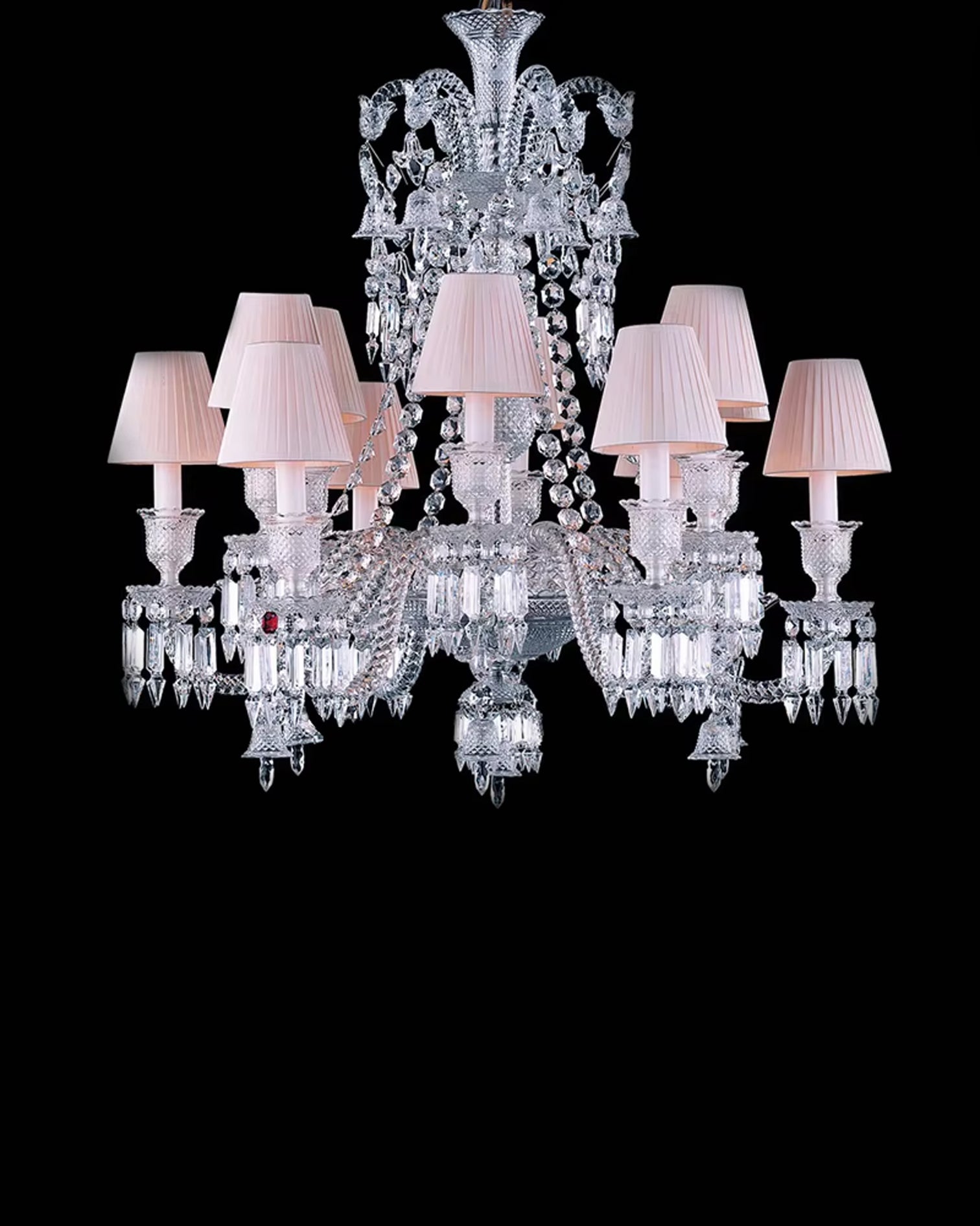 Imperial Shade Crystal Chandelier - 18 Lights 