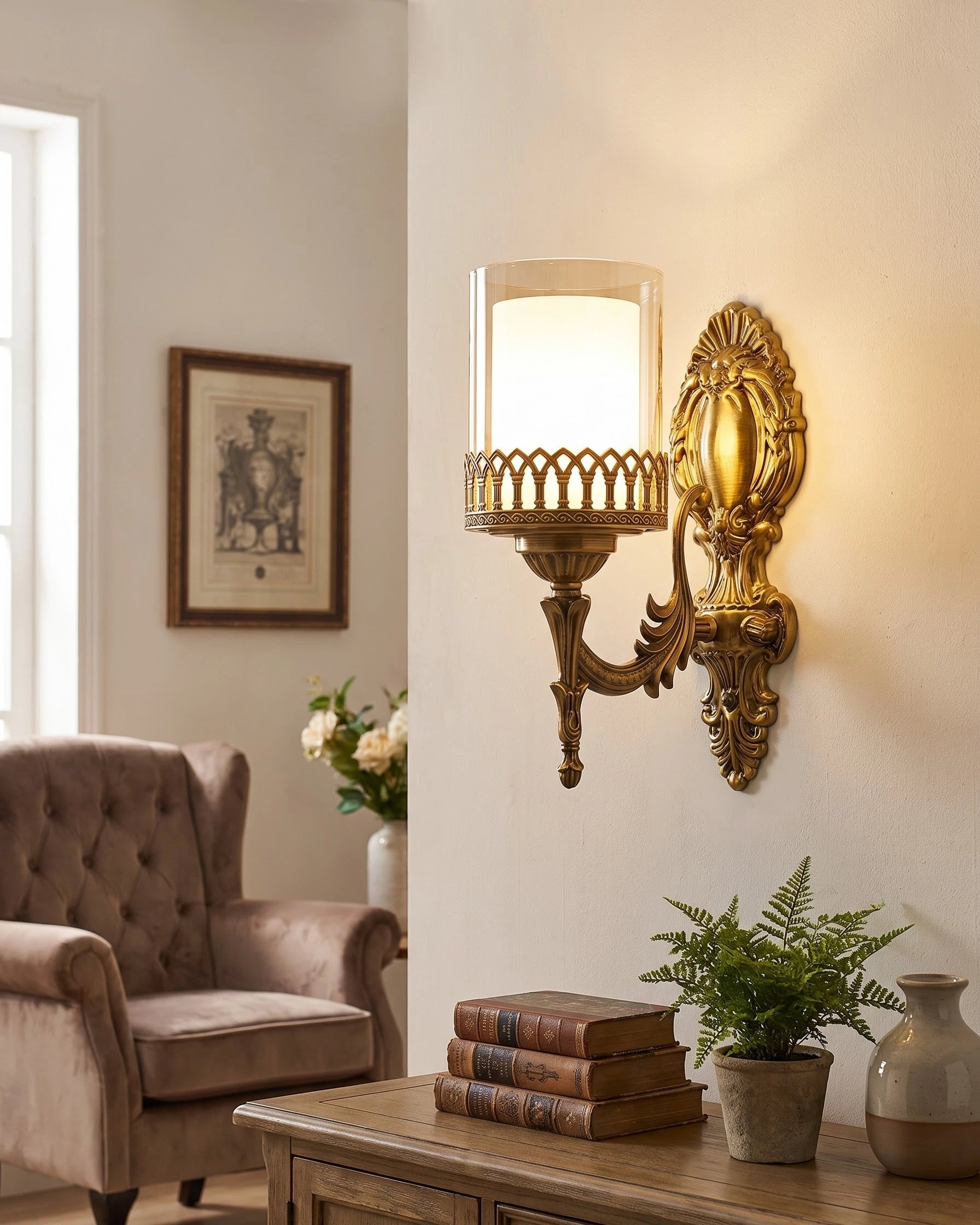 Vintage Palace Wall Sconce 