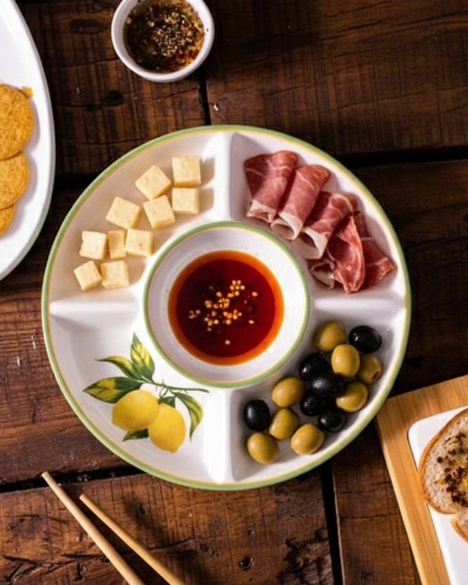 Lemon Orchard Chip & Dip Platter 