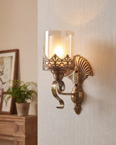 Vintage Crest Wall Light 