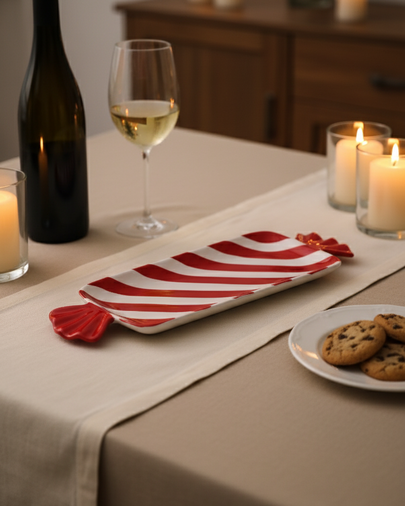 Christmas Candy Platter 