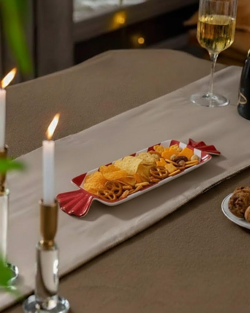 Christmas Candy Platter 