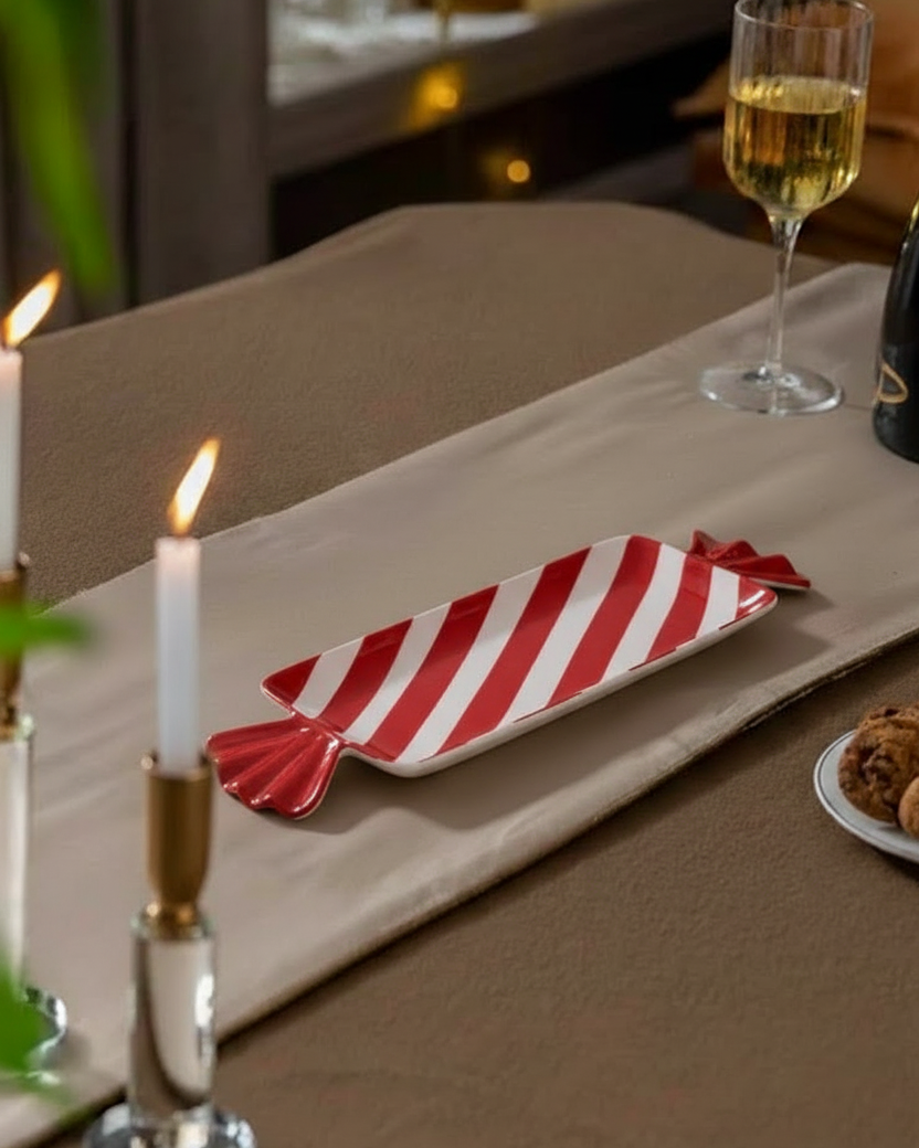 Christmas Candy Platter 