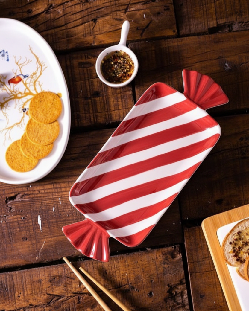 Christmas Candy Platter - Small 