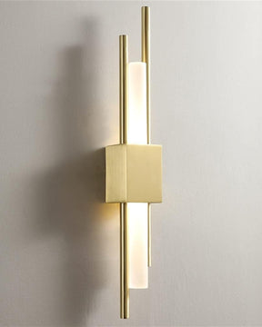 Modern Linear Wall Light - Golden - The Decor Kart 