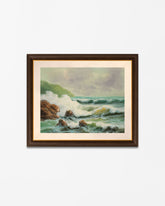 "Maine Seascape" Handmade Oil Painting 20"x24"