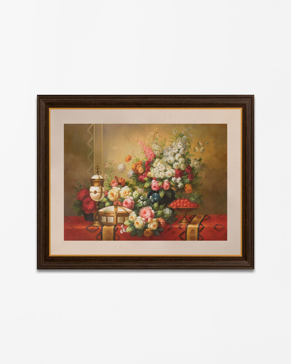"Flowers Peonies Painting" Handmade Oil Painting 20"x36"
