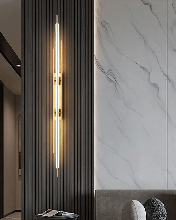 Lumen Blade LED Wall Sconce - Gold 