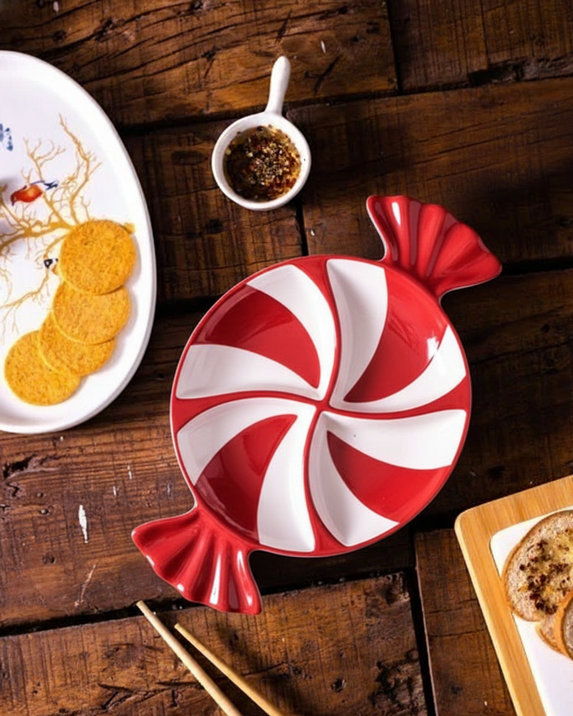 Christmas Candy Chip & Dip Platter 