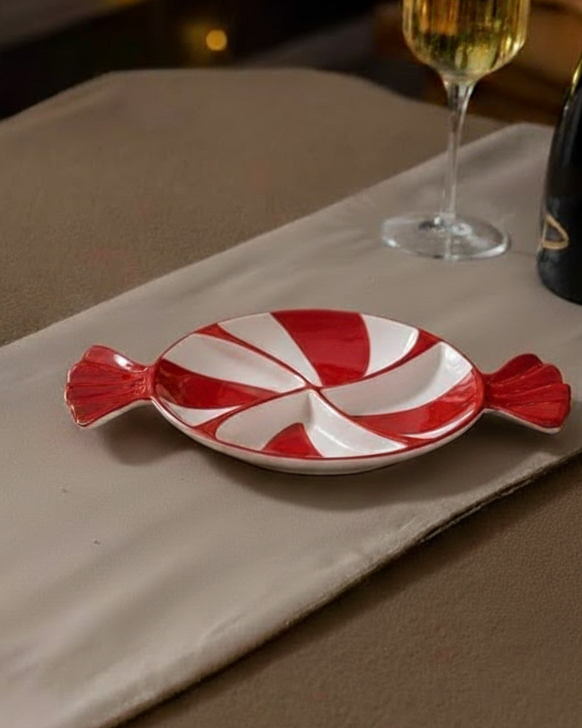 Christmas Candy Chip & Dip Platter 