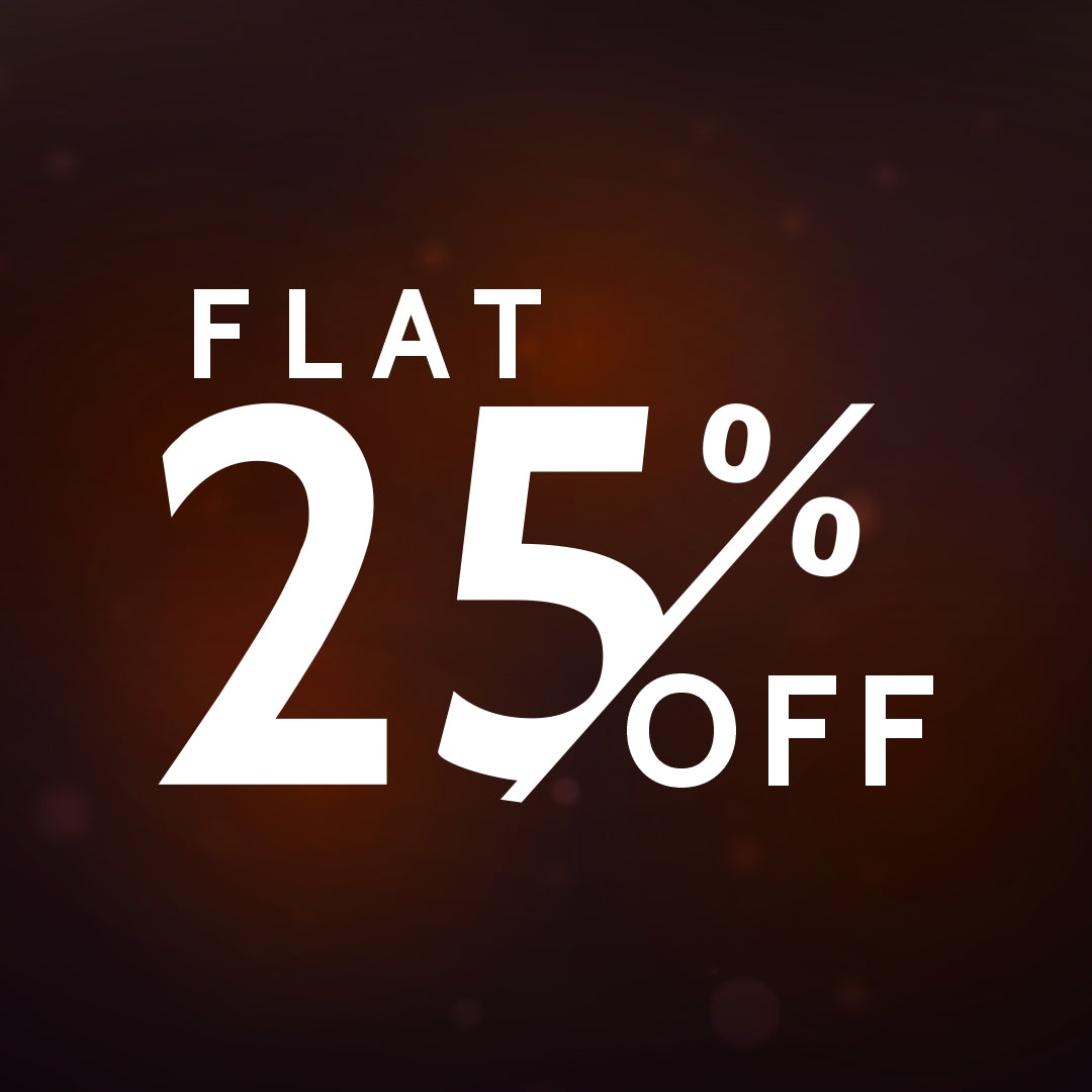 Flat 25% Off