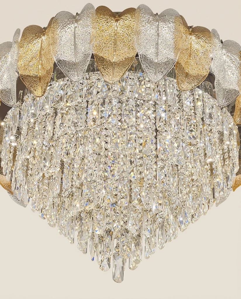 Lumessia Crystal Cascade Chandelier 