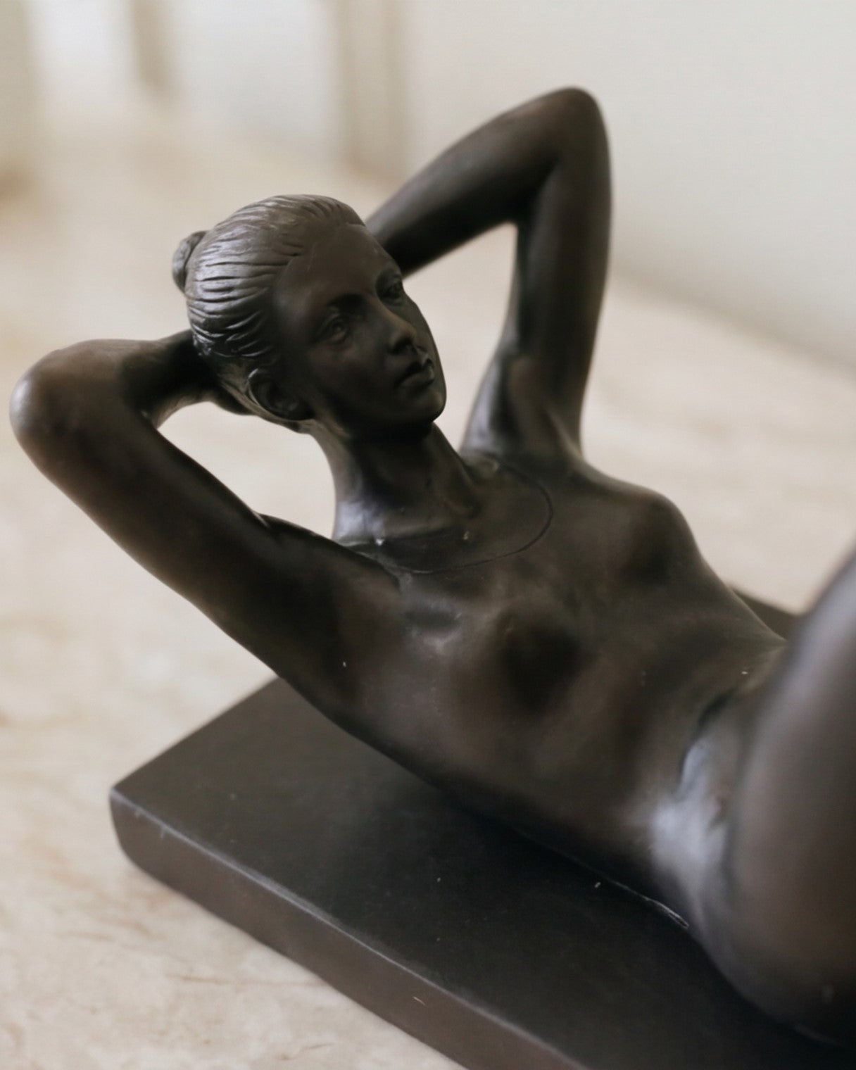 Golden Sphere Power Pose decorative Figures 