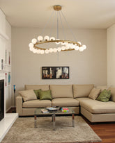 Stellar Sphere Chandelier - 25 Bulb 