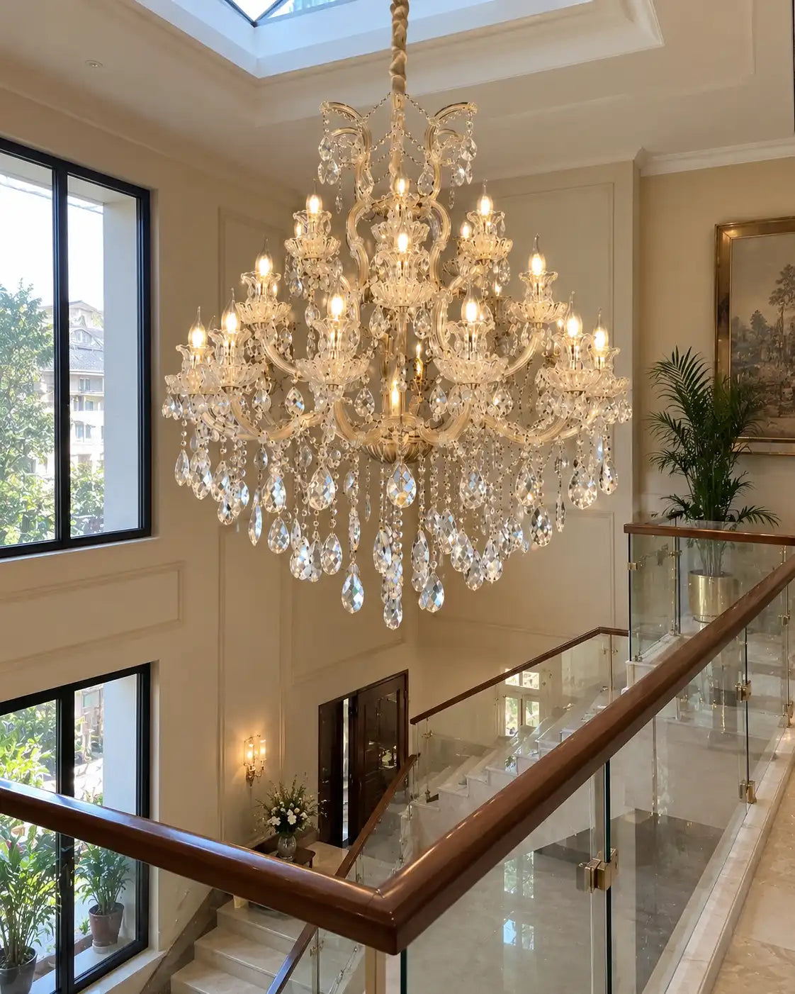 Belladonna Crystal Chandelier