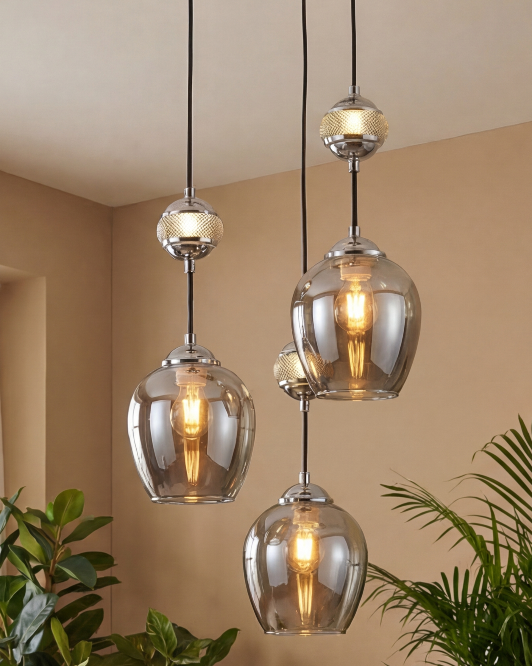 Aura Cluster Glow Pendant Light 