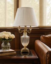 Regal Aurelius Crystal Table Lamp 