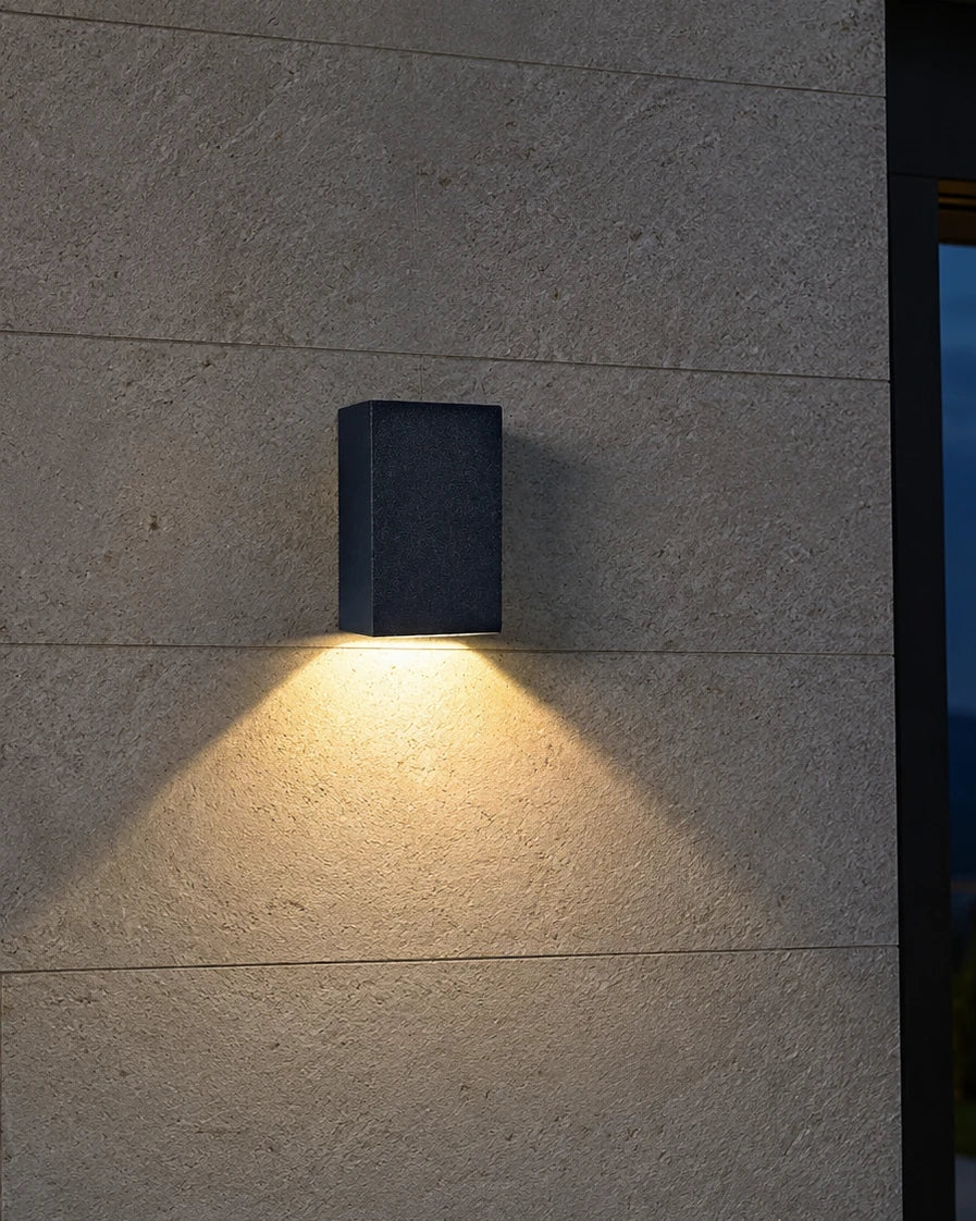 Noir Beam Outdoor Wall Light