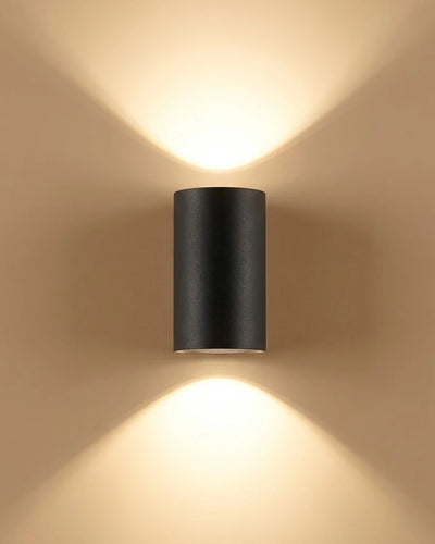 Dual Soft Cone Glow Wall Light