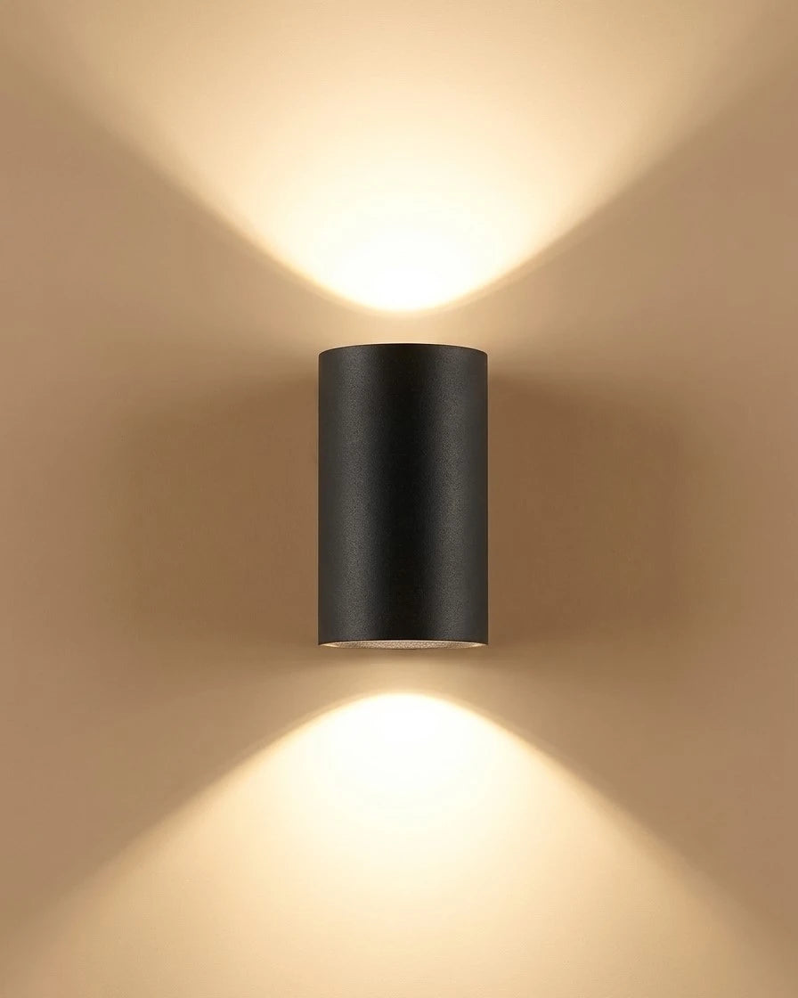 Dual Soft Cone Glow Wall Light 