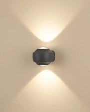 Dual Symmetry Glow Wall Light