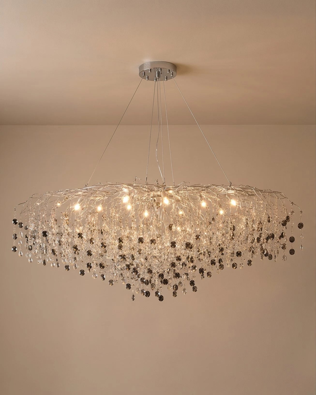 Frostfall Linear Chandelier