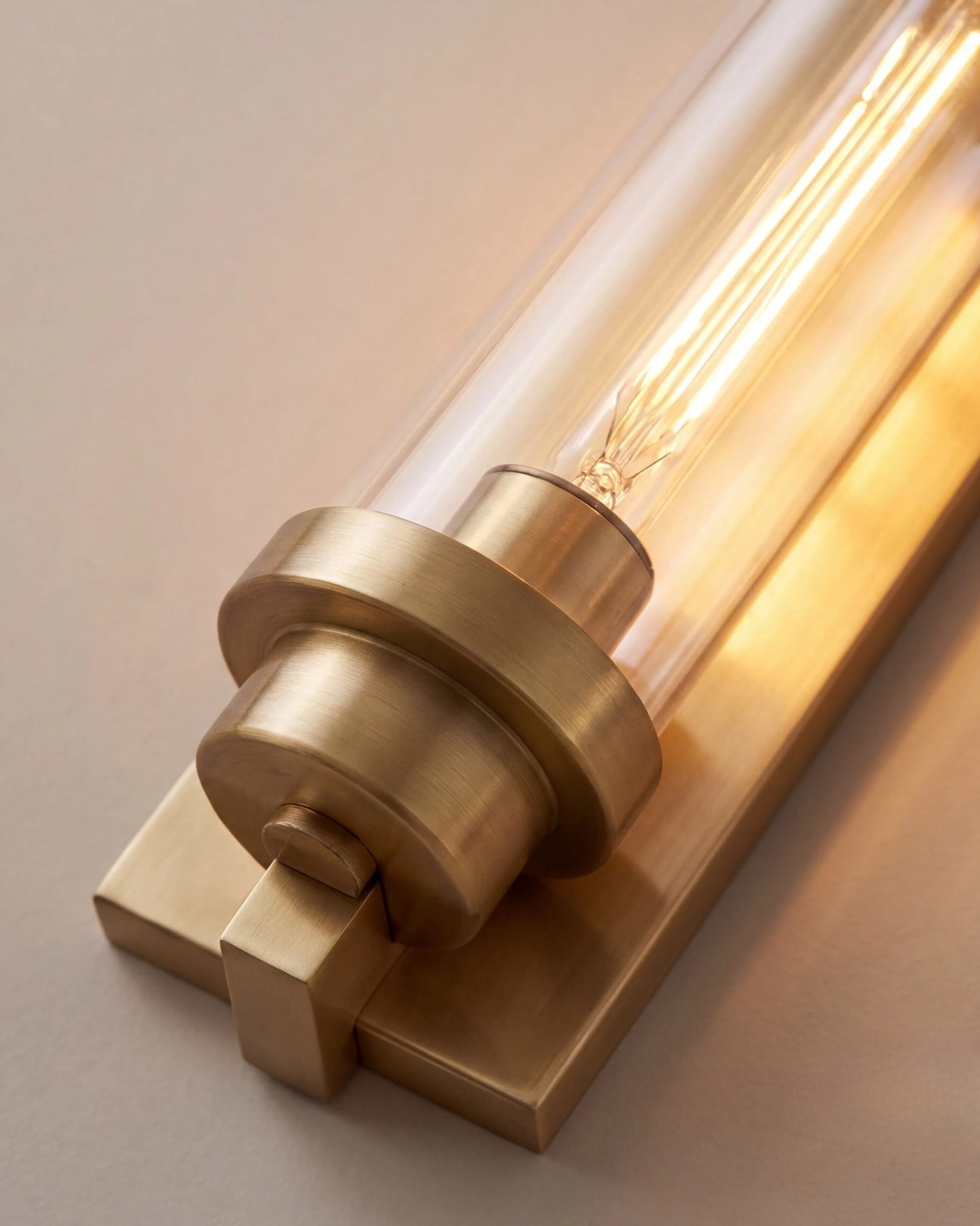 Forge Cylinder Wall Light - Gold 