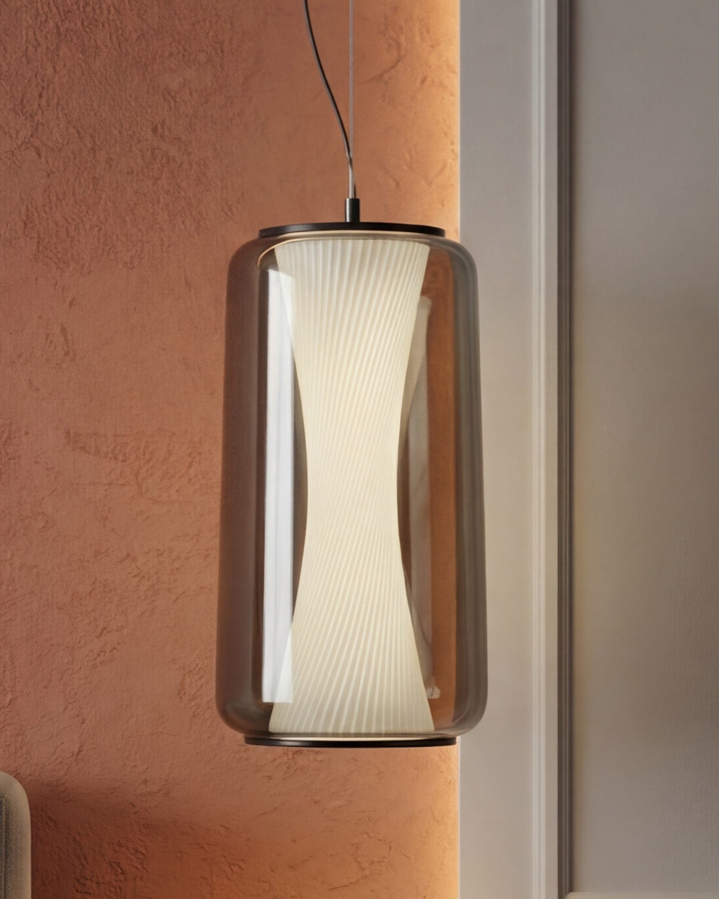 Elvara Core Pendant Light - Smoke 