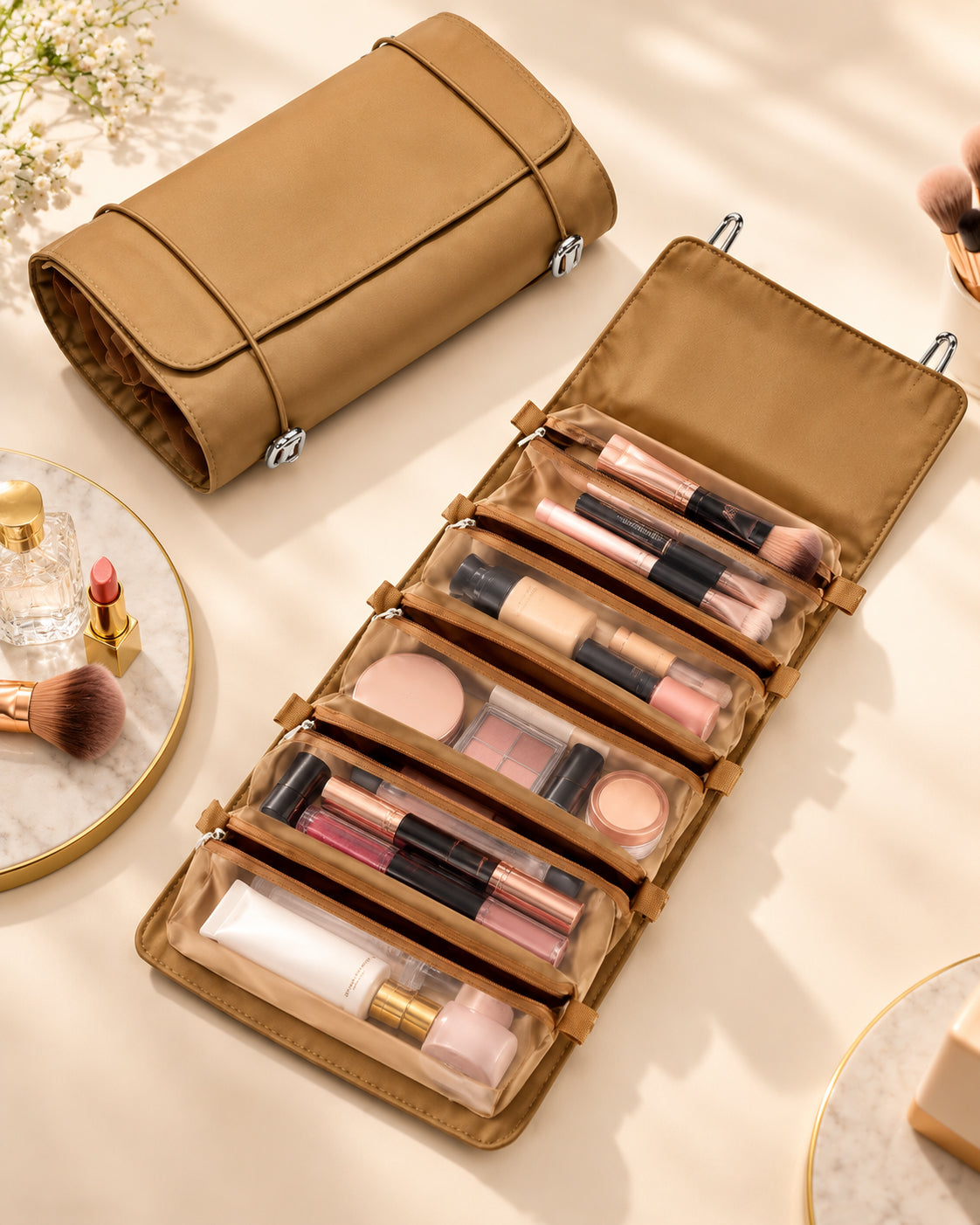 Foldable Makeup Storage Bag