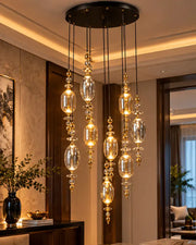 Elarion Celestia Cascade Chandelier