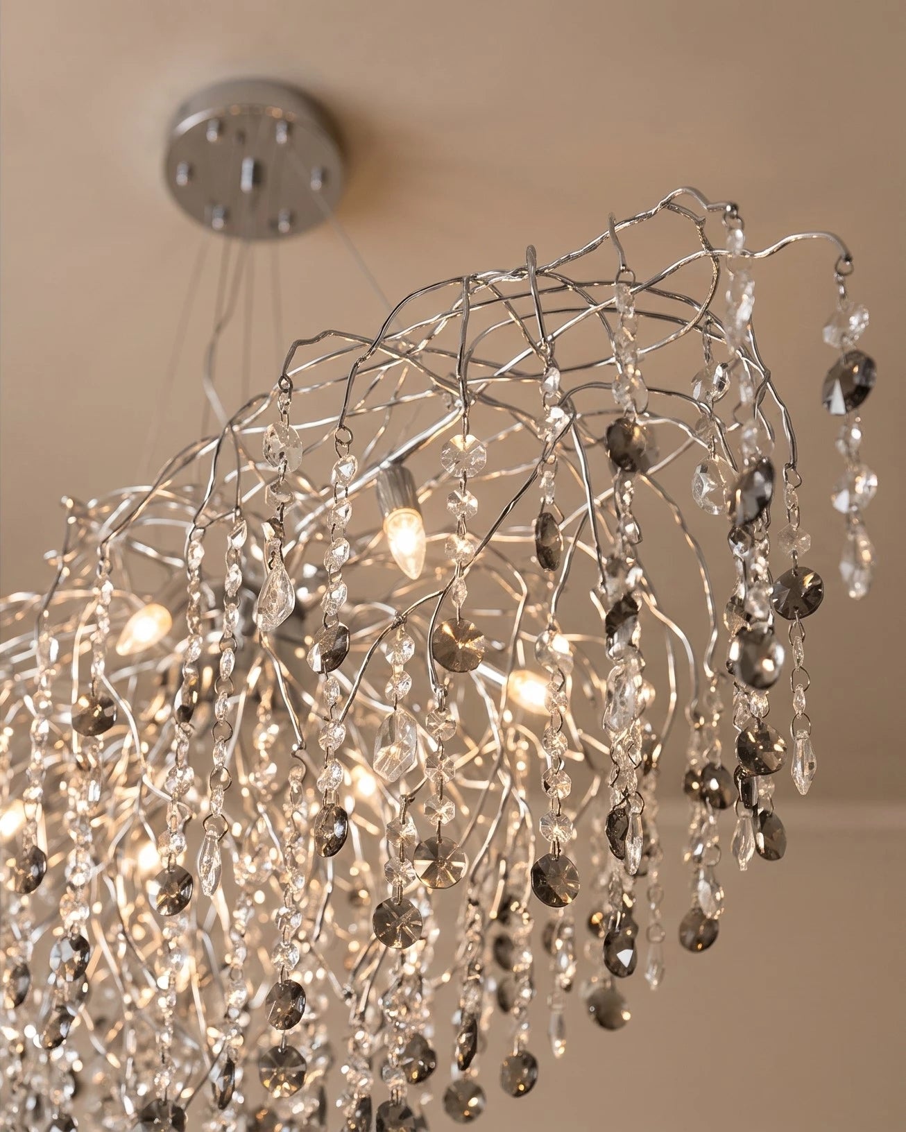 Frostfall Linear Chandelier 