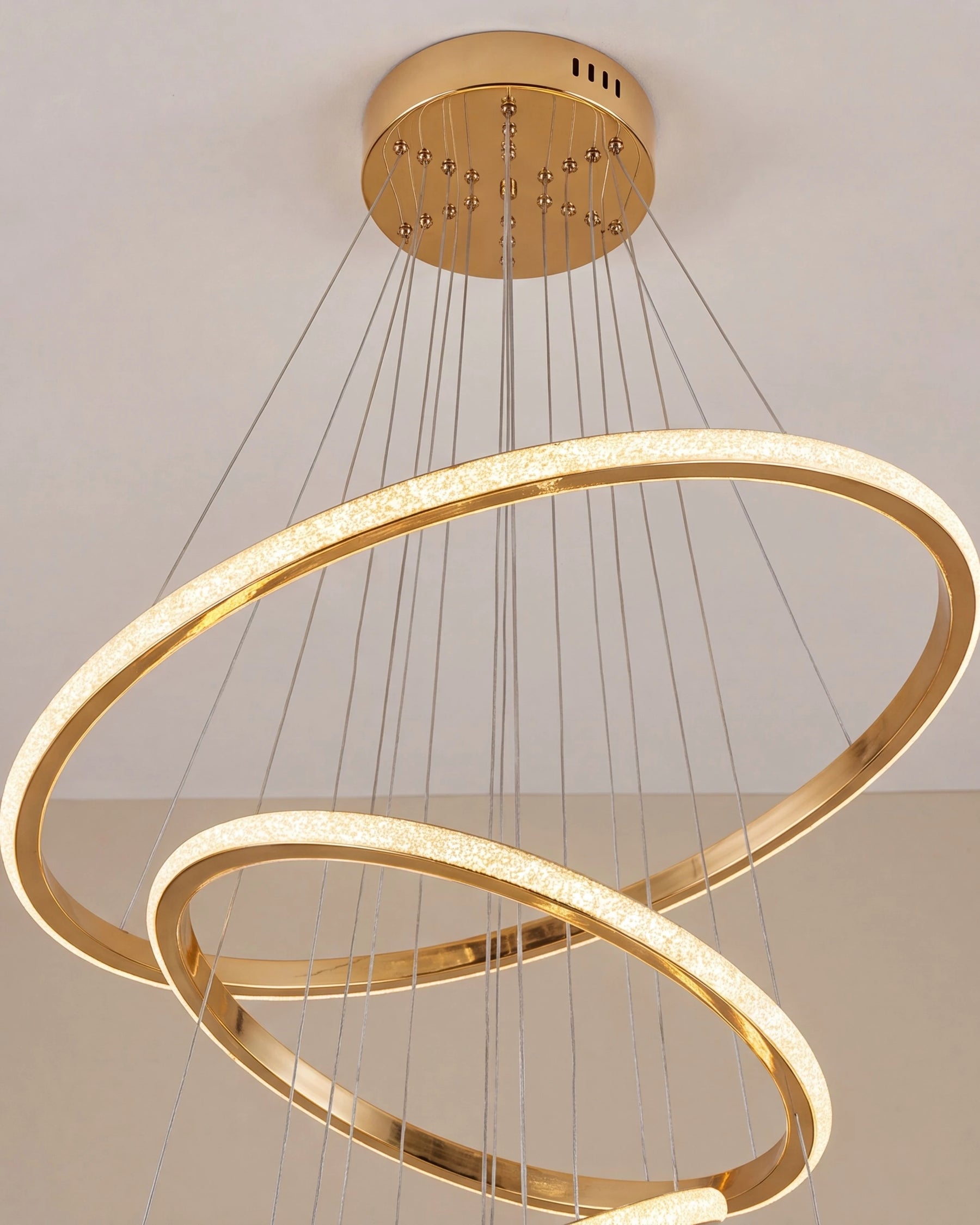 Orbit Cascade Double Height Chandelier 