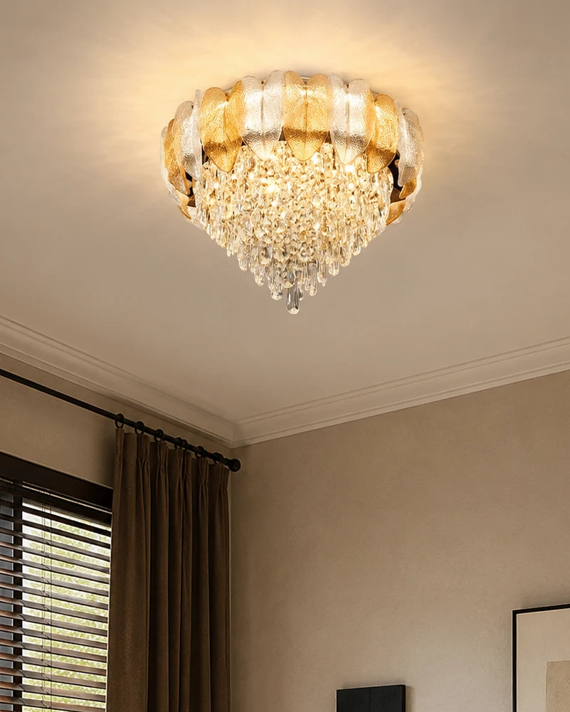 Lumessia Crystal Cascade Chandelier
