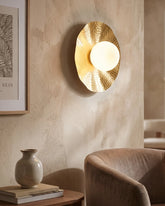 Solar Disc Wall Light 