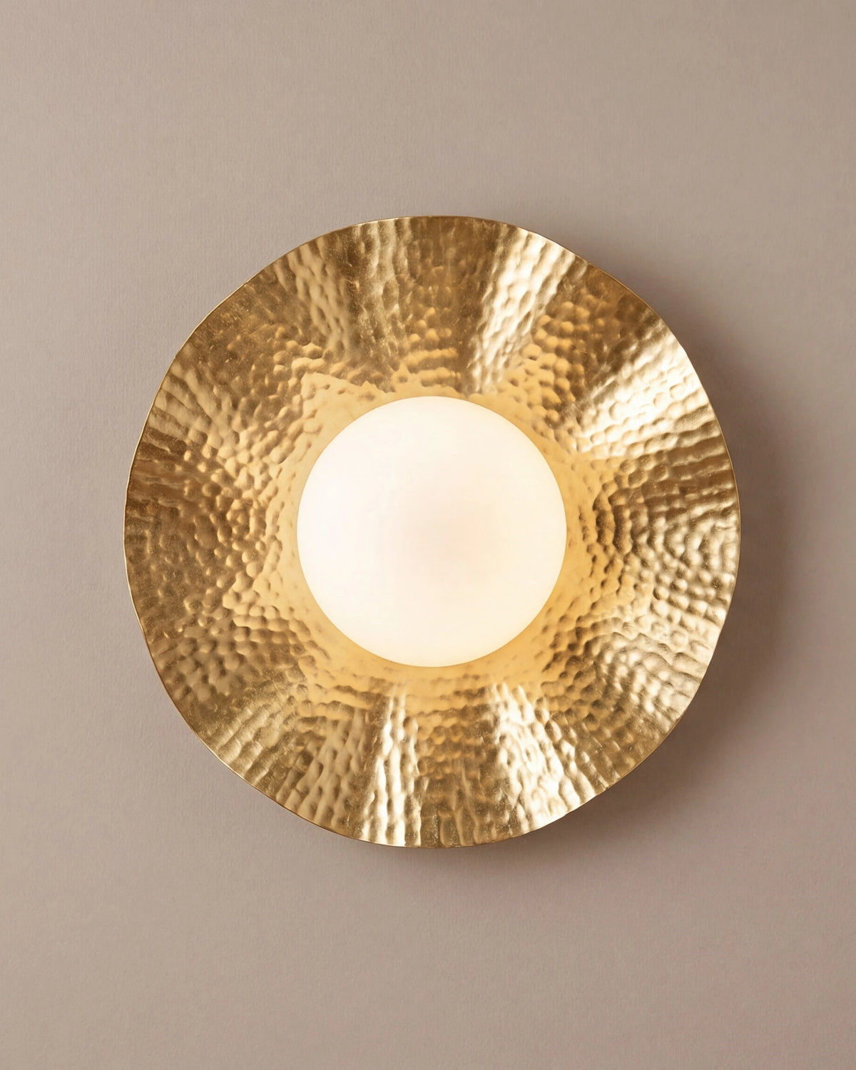 Solar Disc Wall Light