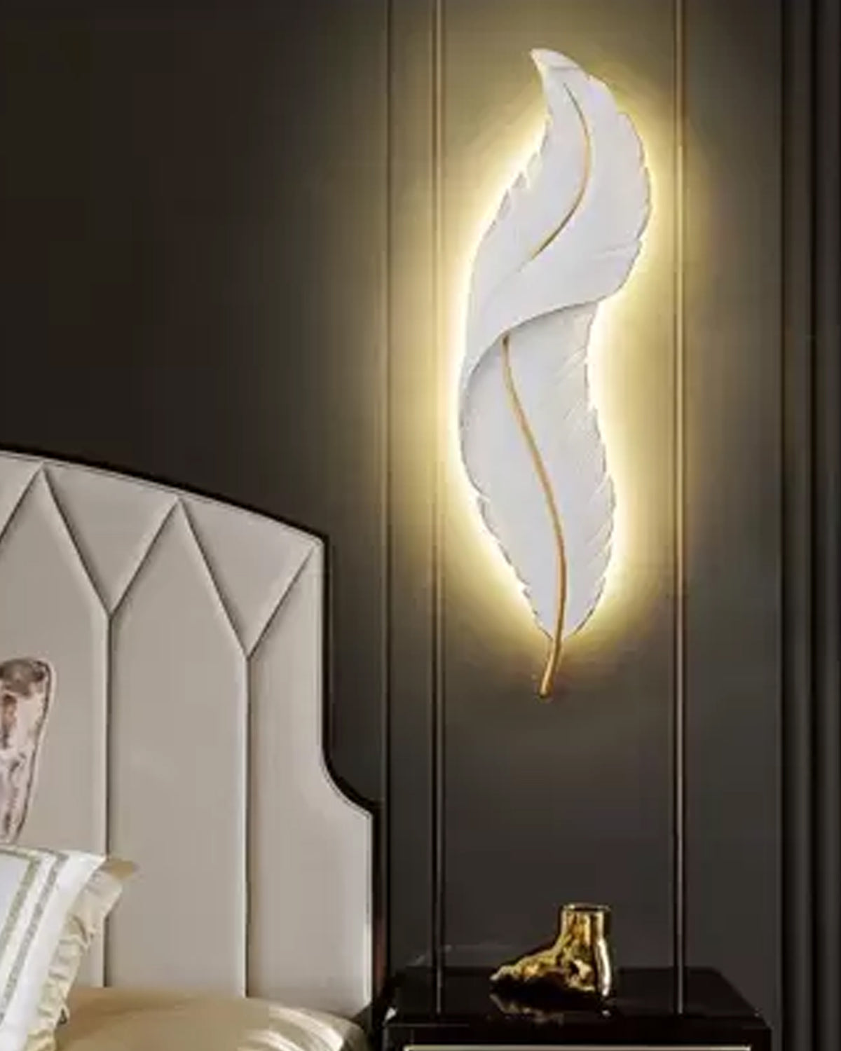 Metal Wing Wall Light - Large - The Decor Kart