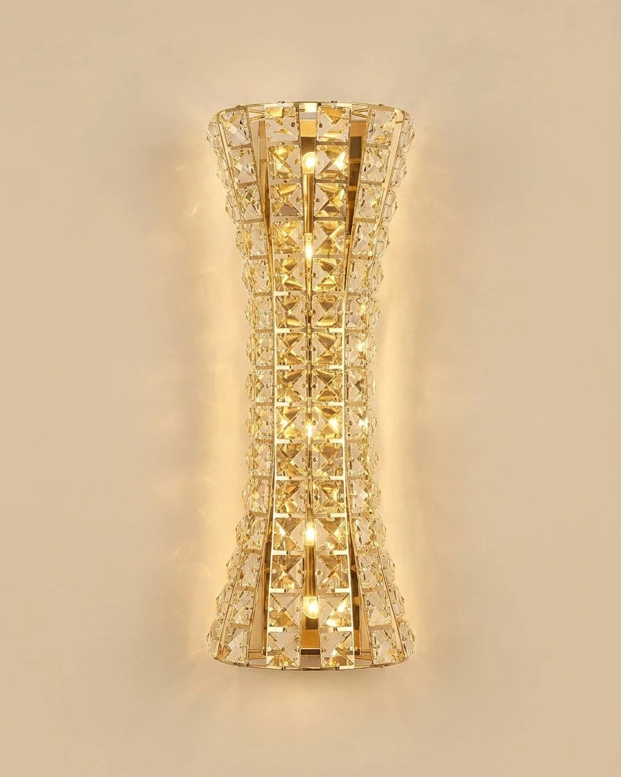 Corseted Crystal Wall Sconce