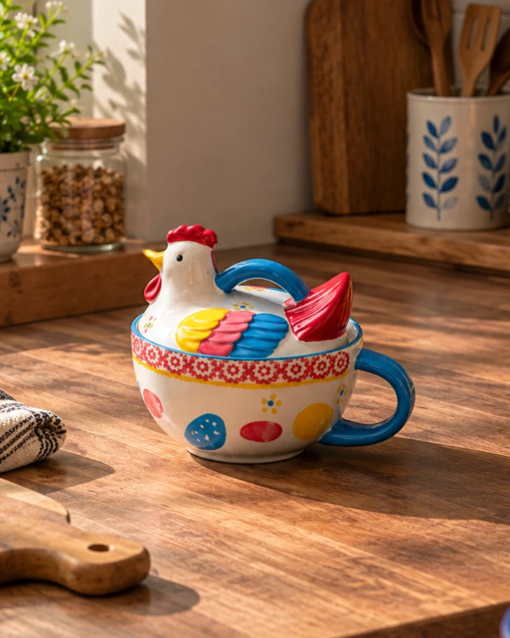 Farmhouse Rooster Mug