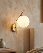 Luna Globe Wall Light 
