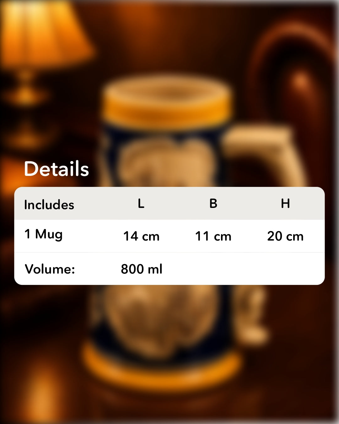 Bavaria Neuschwanstein - Vintage Stein Beer Mug 