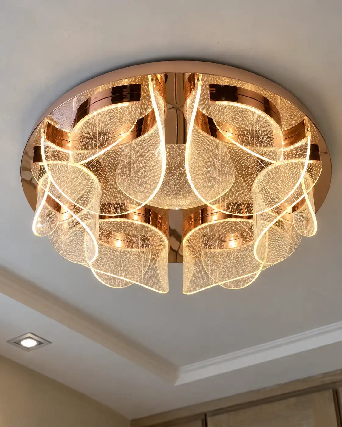 Vellora Sculptural LED Ceiling Light