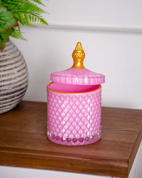 Diamond Candy Buffet Jar - Pink