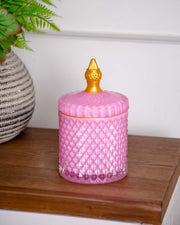 Diamond Candy Buffet Jar - Pink - The Decor Kart