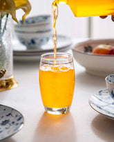 Old Fashion Egg Shape Drinking Glasses - Set of 6 