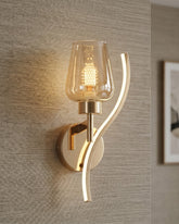 Modern Flame Wall Light 