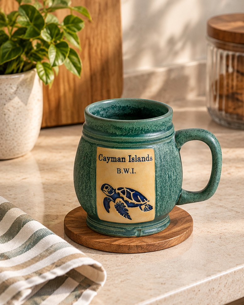 Cayman Islands Sea Turtle Ceramic Mug