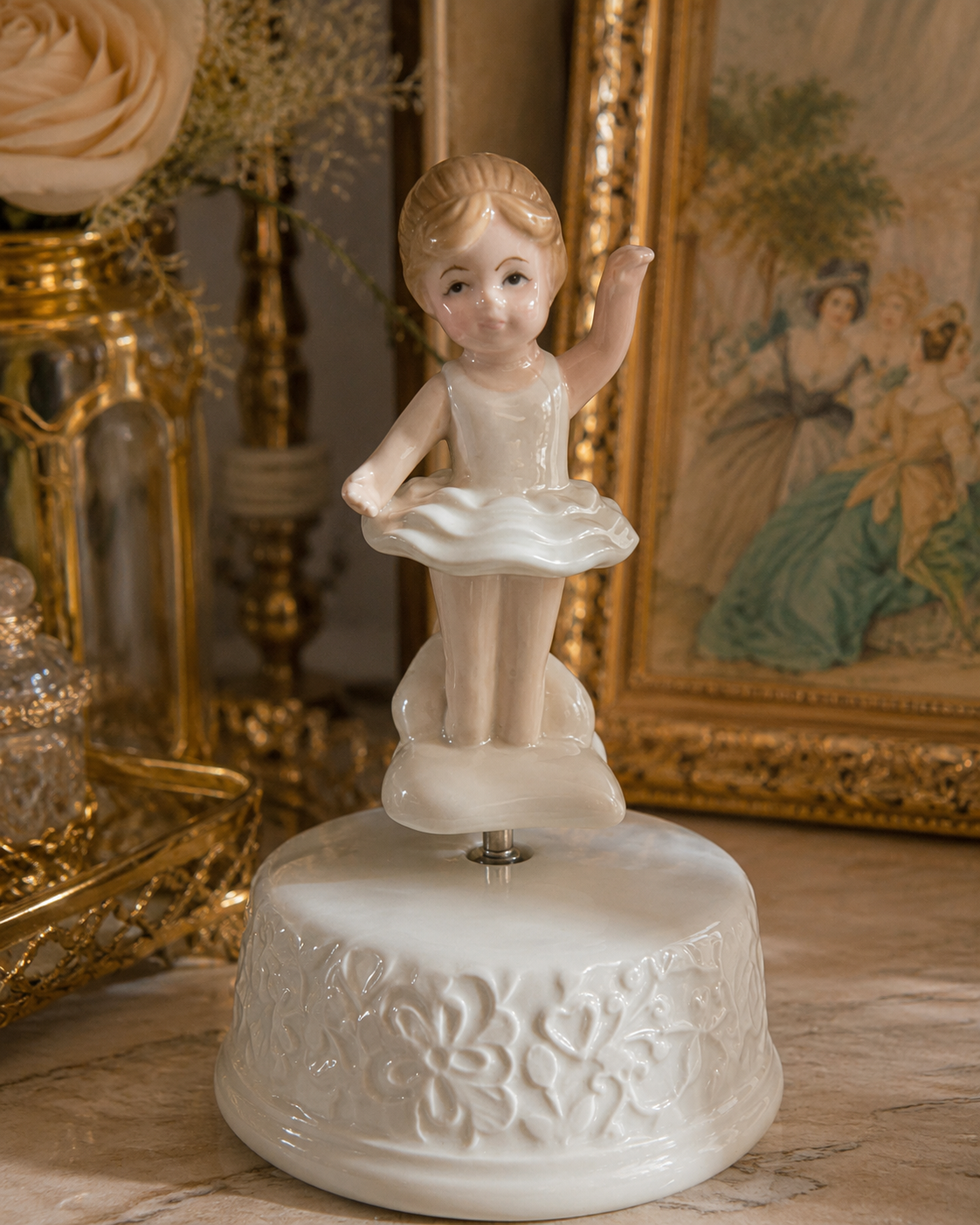 Dancing Ballerina Doll Music Box