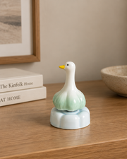 Charming Duck Tabletop Decor - Blue